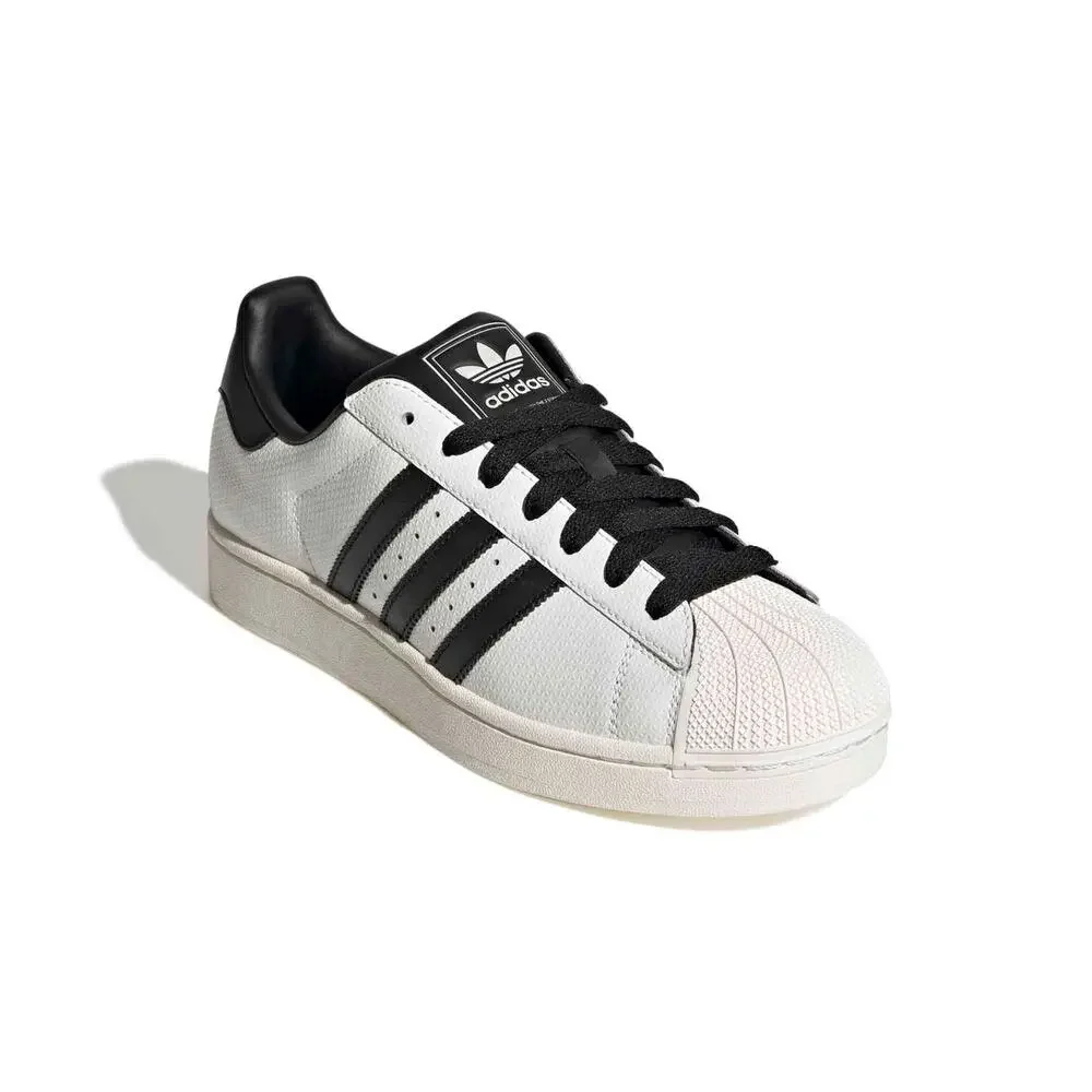 ADIDAS ORIGINALS MEN'S 9.5 SUPERSTAR 2 II CORE WHITE BLACK HOME GAME EXCLUS. NIB